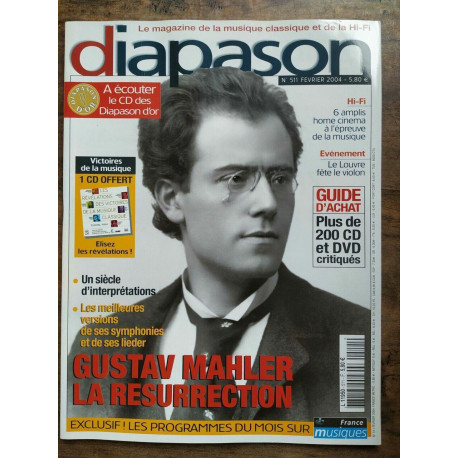 diapason Le Magazine de la Musique Classique et de la hi fi Nº511... diapason Le Magazine de la Musique Classique et de la hi fi Nº511...