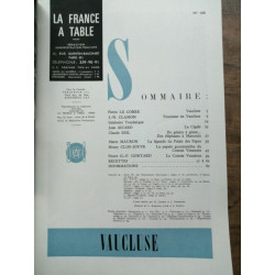 La France a Table Vaucluse Nº 146 Mai 1970