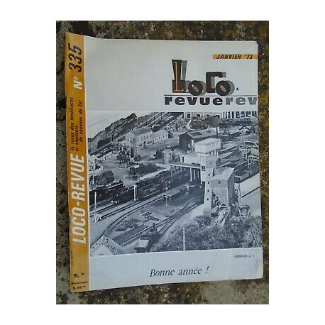Loco Revue n 335 Janvier 1973