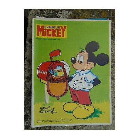 Le Journal de Mickey hebdomadaire Spécial N 1089