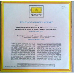 Sonates Pour Piano En Fa Majeur Et En La Majeur (Marche Turque) -...