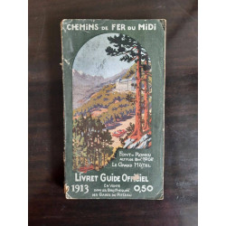 Livret Guide Officiel Chemins de Fer du midi