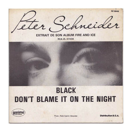 Black / Don't Blame It On The Night