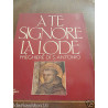 A te signore la lode preghiere di s antonio Edizioni Messagero Padova