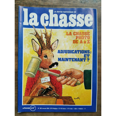 La revue nationale de La Chasse n380 Mai 1979