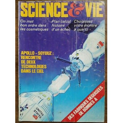 Science Vie Nº694 jul 1975 Apollo soyouz Rencontre de Deux...