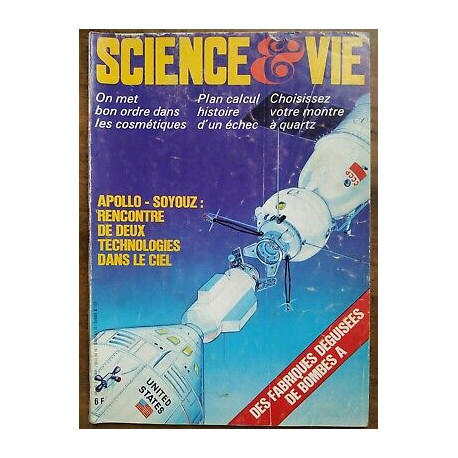 Science Vie Nº694 jul 1975 Apollo soyouz Rencontre de Deux... Science Vie Nº694 jul 1975 Apollo soyouz Rencontre de Deux...