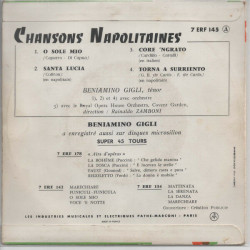 Chansons Napolitaines
