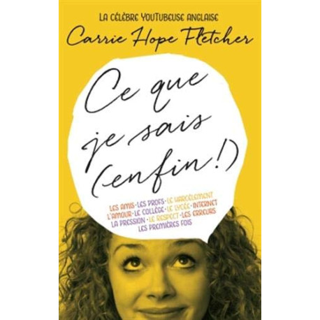Ce que je sais (enfin) Ce que je sais (enfin)