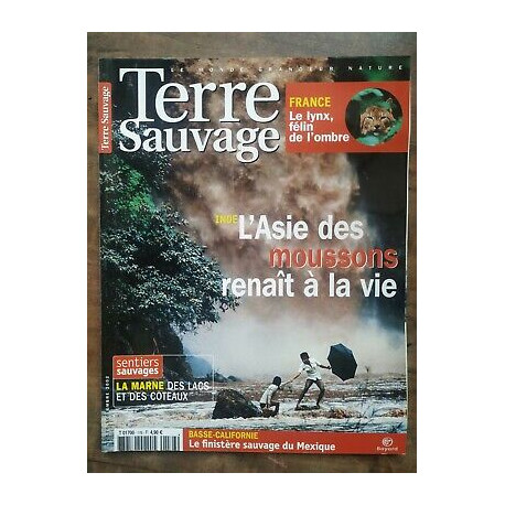 Terre Sauvage n176 Septembre 2002 inde L'Asie des moussons renaît... Terre Sauvage n176 Septembre 2002 inde L'Asie des moussons renaît...