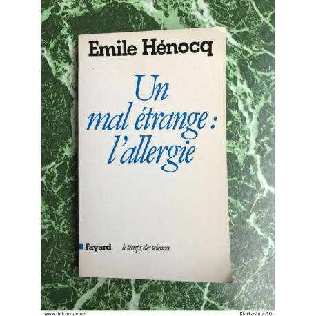 l'allergie l'allergie