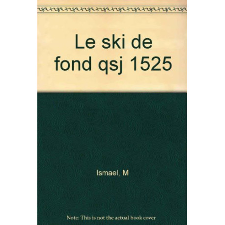Le ski de fond Le ski de fond