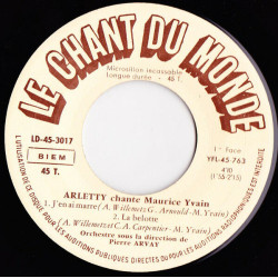 Arletty Chante Maurice Yvain