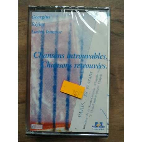 Chansons introuvables Chansons retrouveés Cassette Audio-K7 NEUVE... Chansons introuvables Chansons retrouveés Cassette Audio-K7 NEUVE...