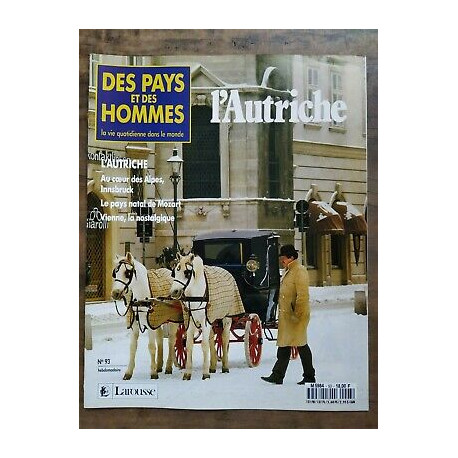 Des Pays et Des Hommes n 93 L'Autriche 1992