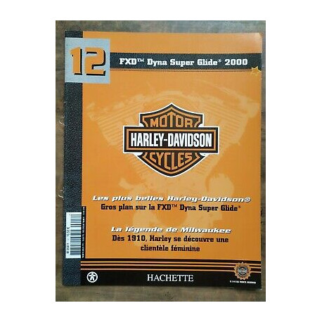 FXD Dyna Super Glide 2000 harley davidson Motorcycle Nº12 hachette... FXD Dyna Super Glide 2000 harley davidson Motorcycle Nº12 hachette...