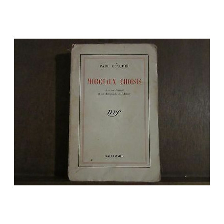MORCEAUX CHOISIS