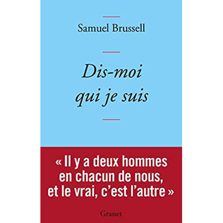 DIS-MOI QUI JE SUIS DIS-MOI QUI JE SUIS
