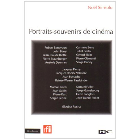 Portraits-souvenirs de cinéma Portraits-souvenirs de cinéma