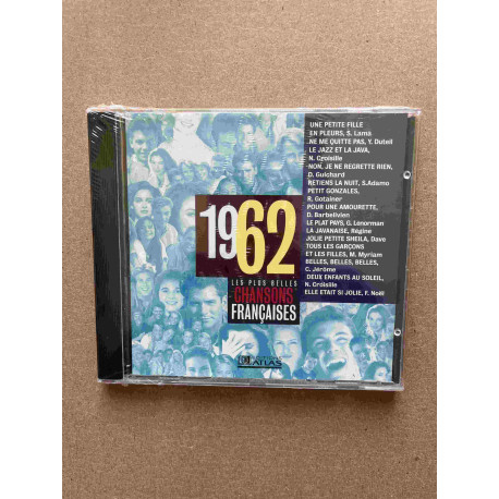 Les plus belles chansons françaises 1962/ CD NEUF SOUS BLISTER