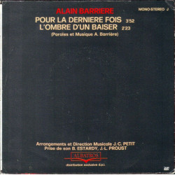 Pour La Dernière Fois