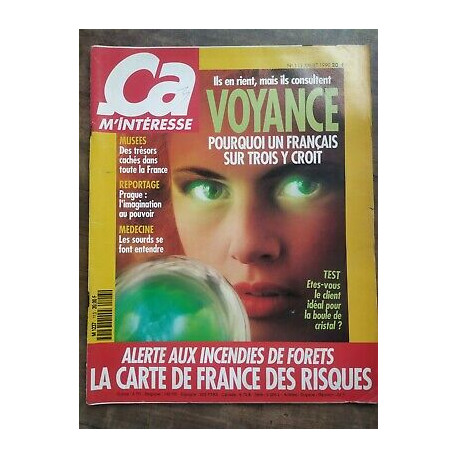 ça m'intéresse Nº 113 Voyance Pourquoi un Français sur trois y... ça m'intéresse Nº 113 Voyance Pourquoi un Français sur trois y...