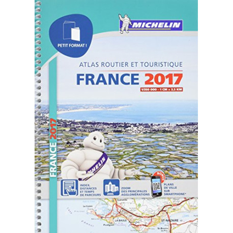 Atlas France Petit Format Michelin 2017 Atlas France Petit Format Michelin 2017
