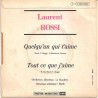 Quelqu'un Qui T'aime / Tout Ce Que J'aime