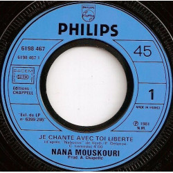 Je Chante Avec Toi Liberté