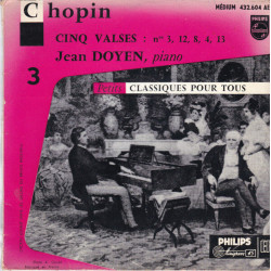 Vol. 3 - Cinq Valses: N° 3 12 8 4 13