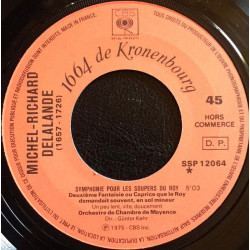 Symphonie Pour Les Soupers Du Roy
