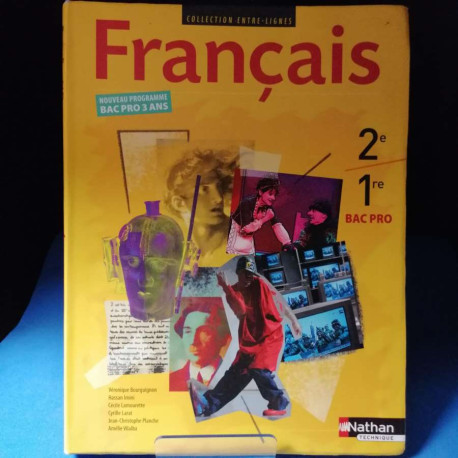 Français - 2e et 1re Bac Pro Français - 2e et 1re Bac Pro