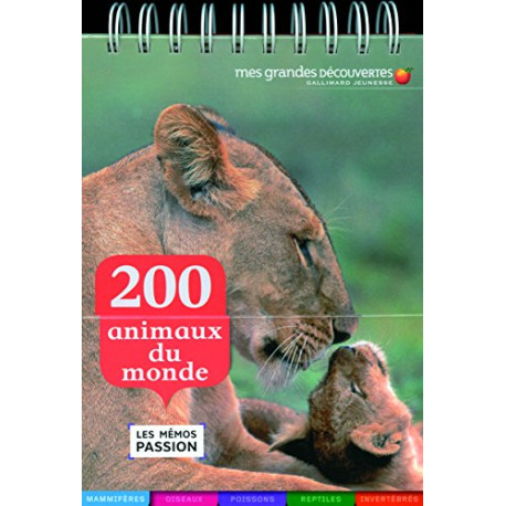 200 animaux du monde 200 animaux du monde