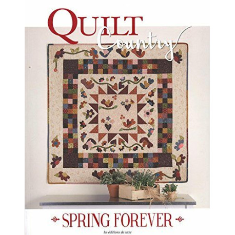 Quilt Country N° 52 : Spring forever Quilt Country N° 52 : Spring forever