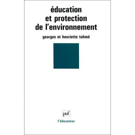 Education et protection de l'env Education et protection de l'env