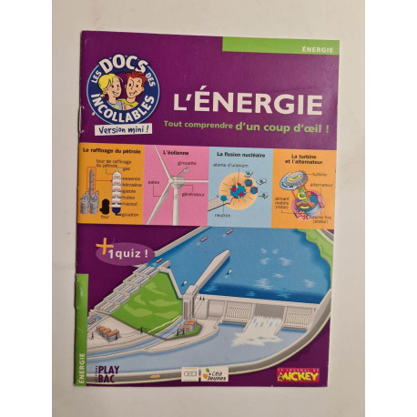 L'énergie: Tout comprendre d'un seul coup d'oeil L'énergie: Tout comprendre d'un seul coup d'oeil
