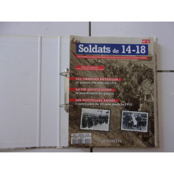 classeur SOLDATS DE 14 18 16 revues n 12 16 à 30 Hachette