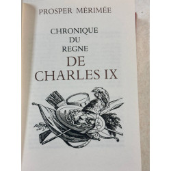 Les grands romans historiques 4 - Chronique du regne de charles IX