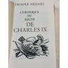 Les grands romans historiques 4 - Chronique du regne de charles IX