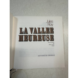 La vallée heureuse / avant propos de pierre jean jouve