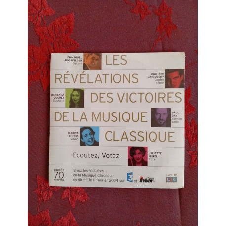 Les révélations des victoires de la musique classique