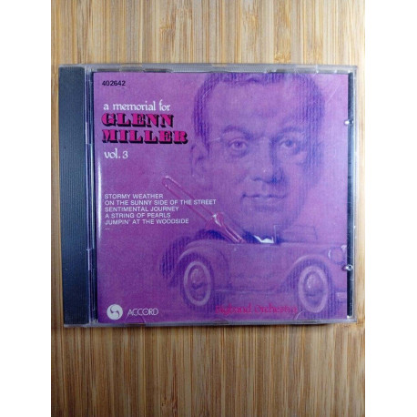 A Memorial For Glenn Miller Vol 3