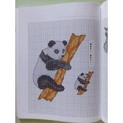 Cahier de point de croix - 500 motifs à broder Vol. 1