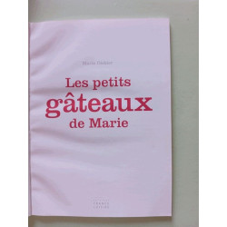 Les petit gâteaux de Marie