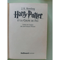 Harry Potter tome 4 : Harry Potter et la Coupe de feu