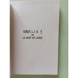 Virus Liv 3 Ou LA Mort DES Livres