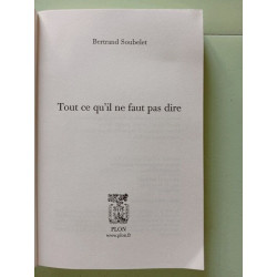 Tout ce qu'il ne faut pas dire