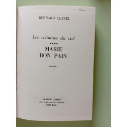 Les colonnes du ciel - Marie bon pain