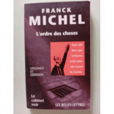 L'Ordre Des Choses L'Ordre Des Choses