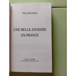 Une belle journée en France